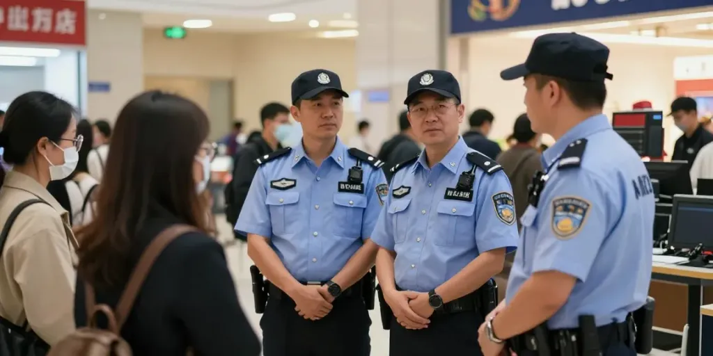 Security Guards providing professional protection at a local event.